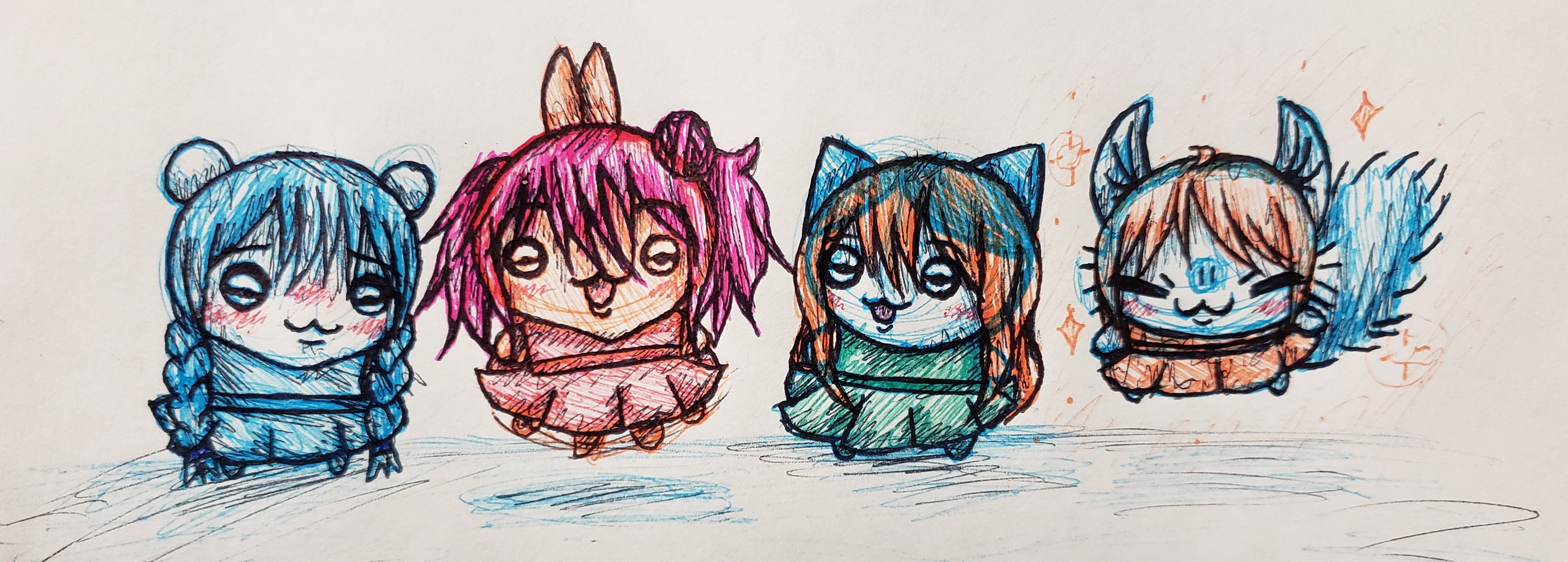 stinky yucky churro art