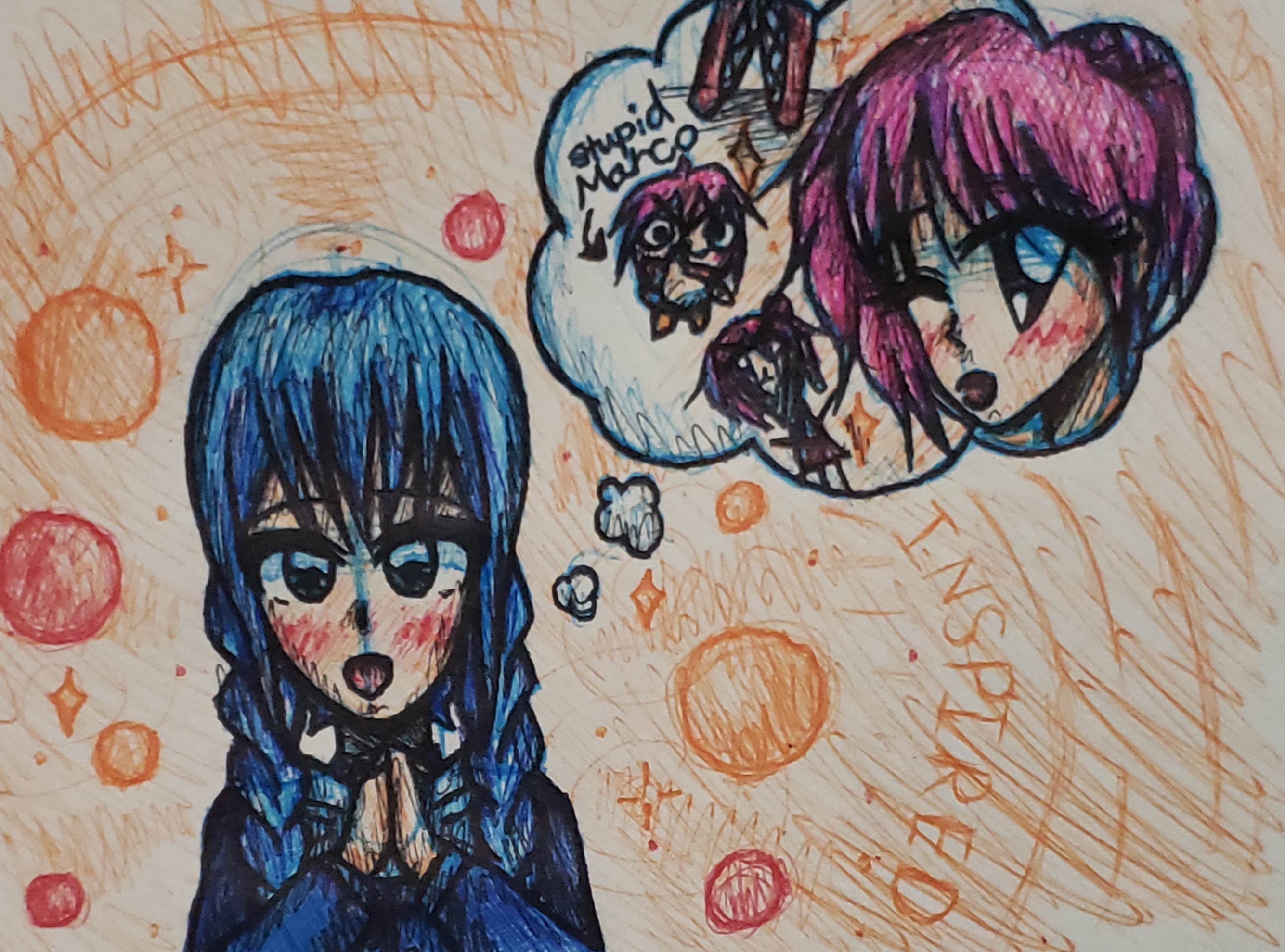 stinky yucky churro art